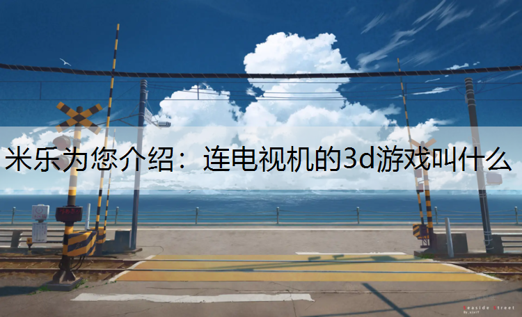 连电视机的3d游戏叫什么